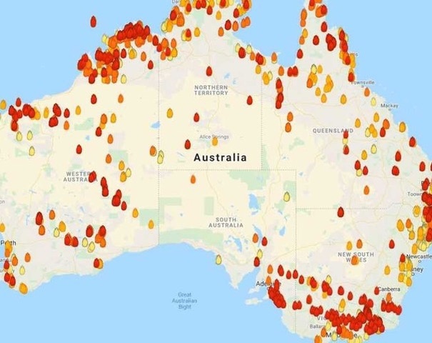 Australia in flames
