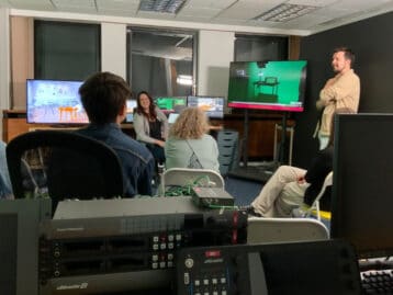 Mo-Sys Academy shares industry knowledge with Ravensbourne University in sessions designed to kick-start students’ Virtual Production training.