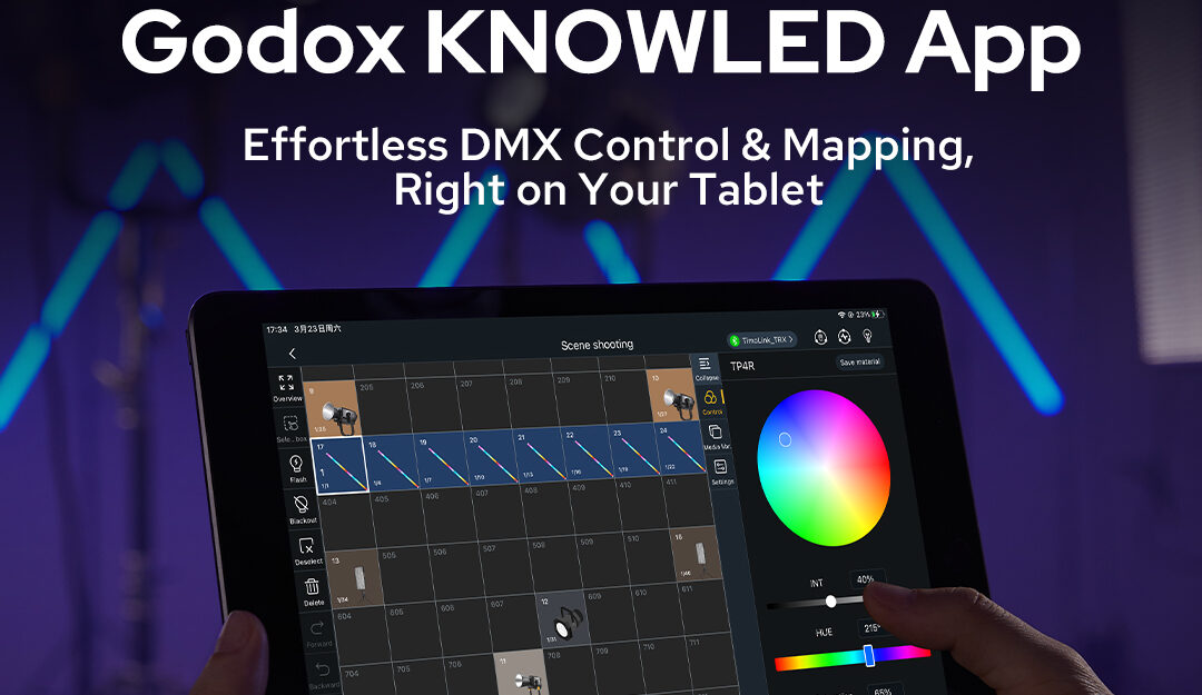 Elevate Your Lighting Control with the All-New Godox KNOWLED APP!